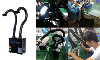 烙鐵焊錫去煙排煙裝置 吸煙除味機(jī)器